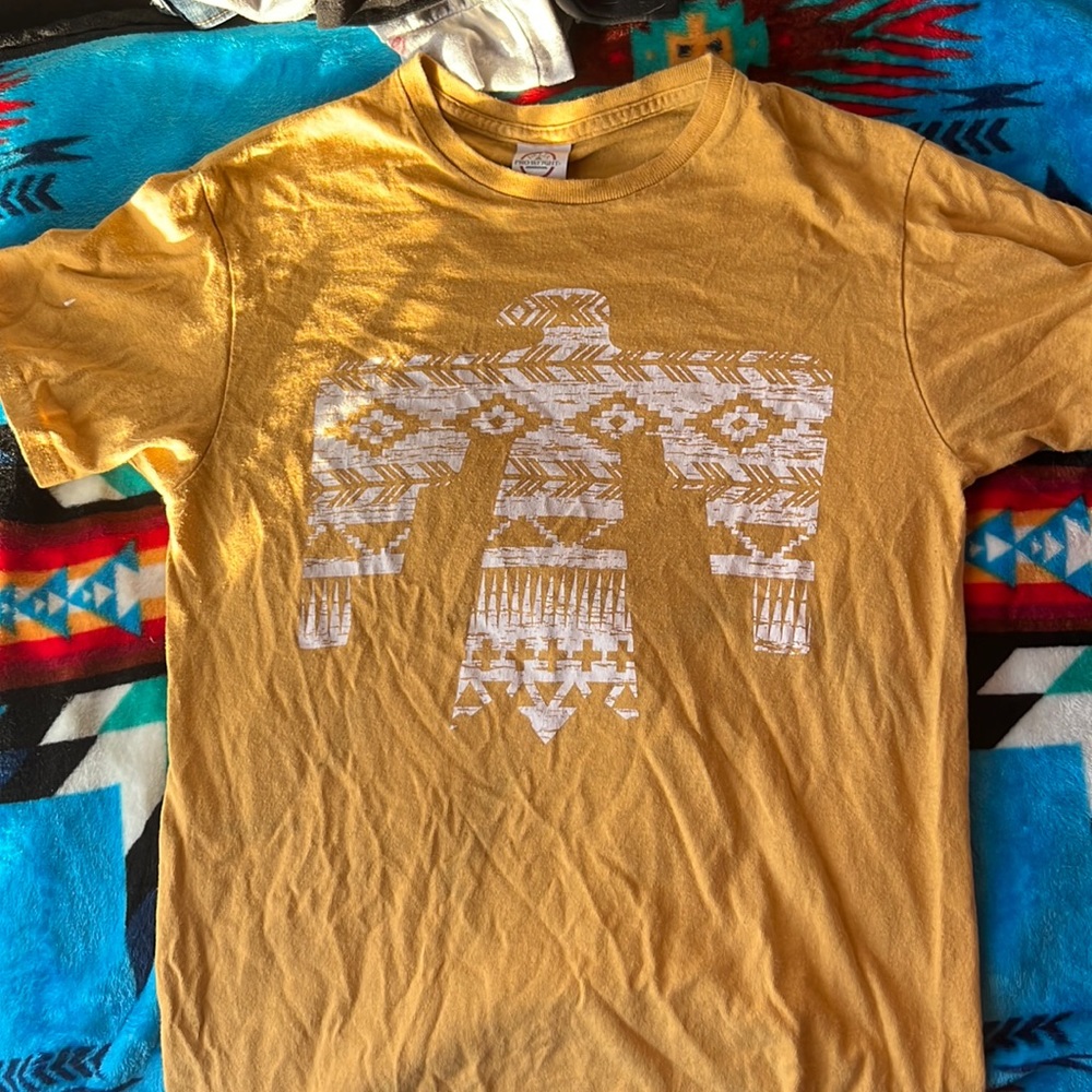 Yellow Graphic T-shirt
